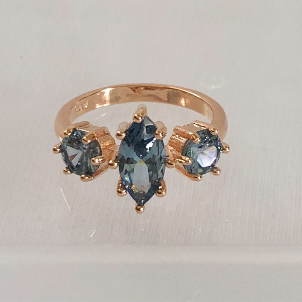 Gold Filled Alexandrite (Simulated) Ring